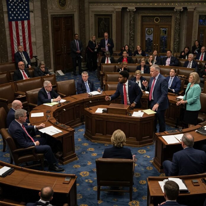 Heated Senate Debate