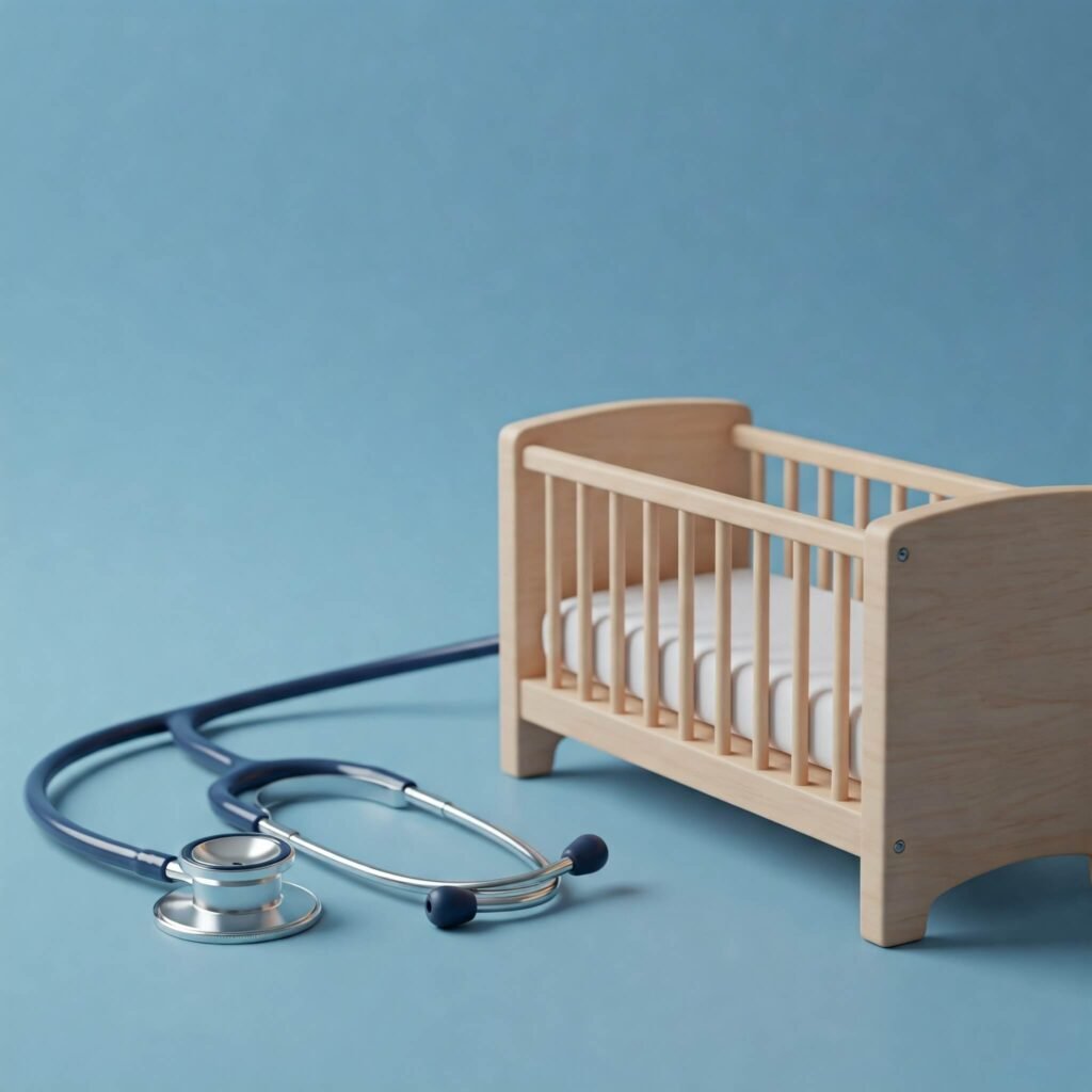 Stethoscope and Crib