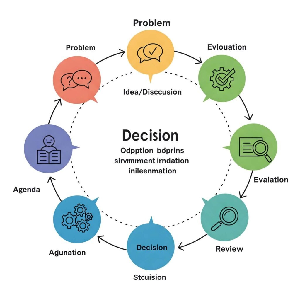 Policy Cycle Infographic