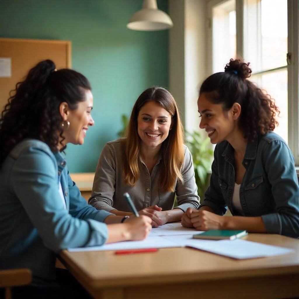 Visualizing teacher empowerment, collaboration, and professional growth.