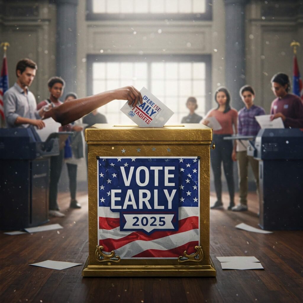 Vote Early 2025 Banner