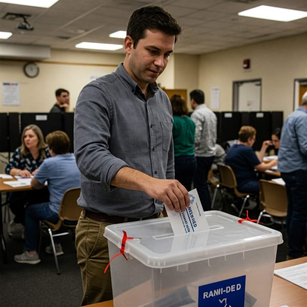 Casting a Ranked Ballot