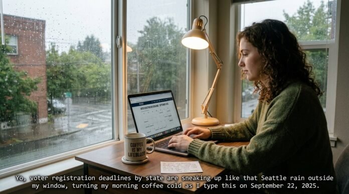 like that Seattle rain outside my window, turning my morning coffee cold as I type this on September 22, 2025.